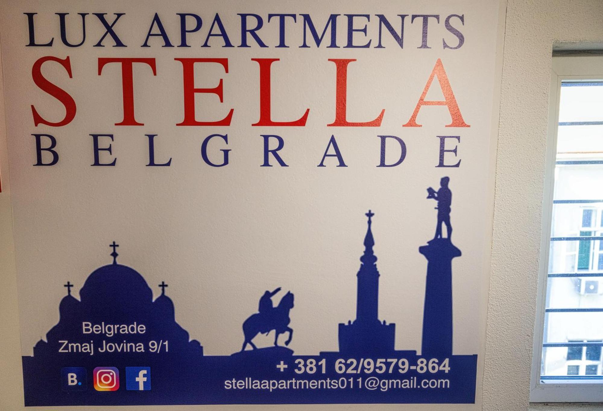 Stella Apartments Beograd Ngoại thất bức ảnh